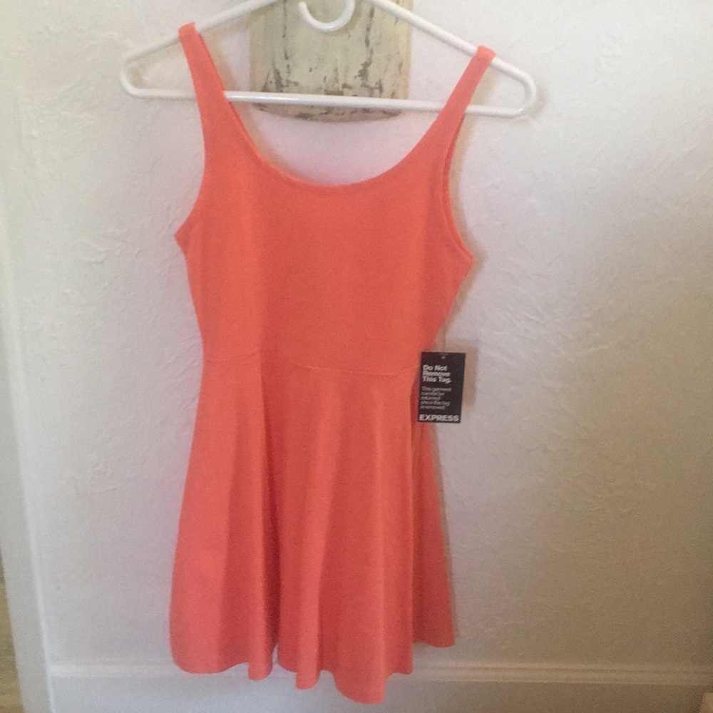 Express fit and flare dress.
